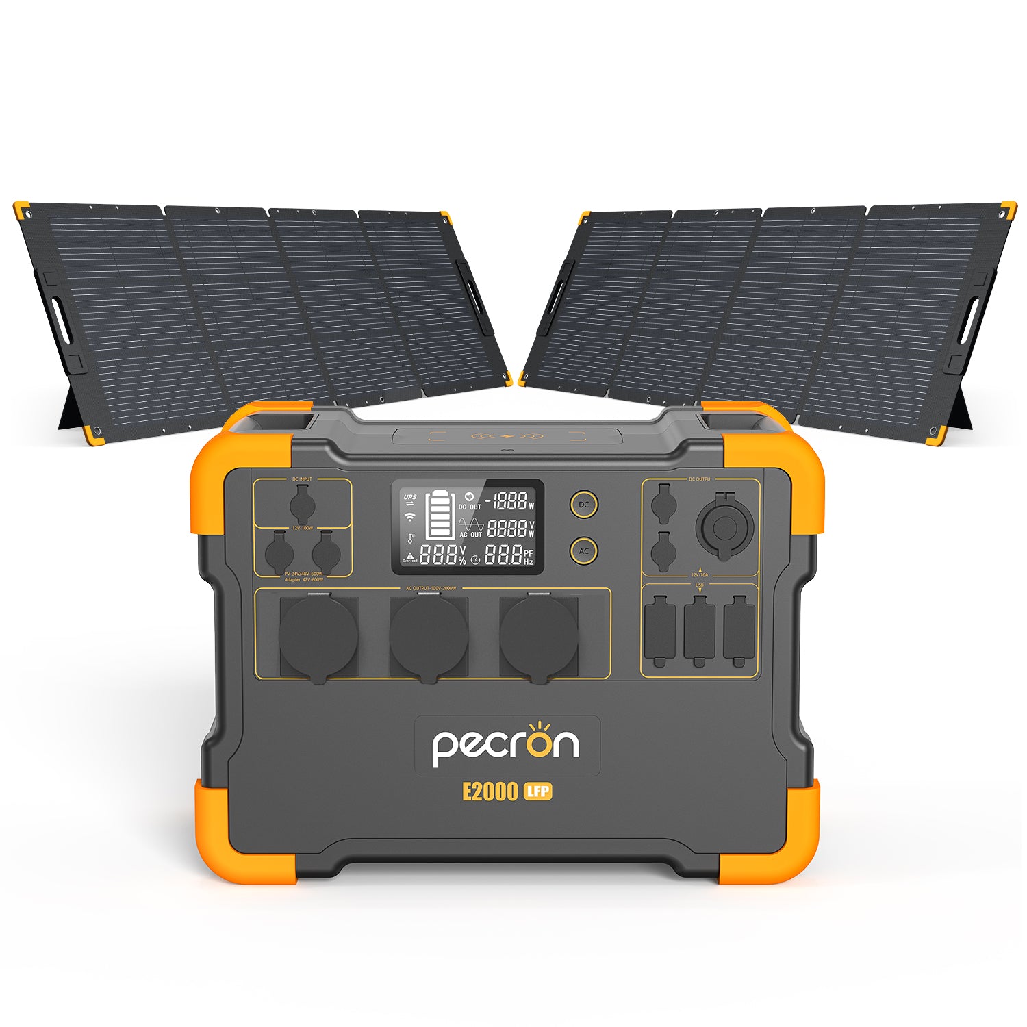 PECRON E2000LFP 230V Expandable Portable Power Station EU Version