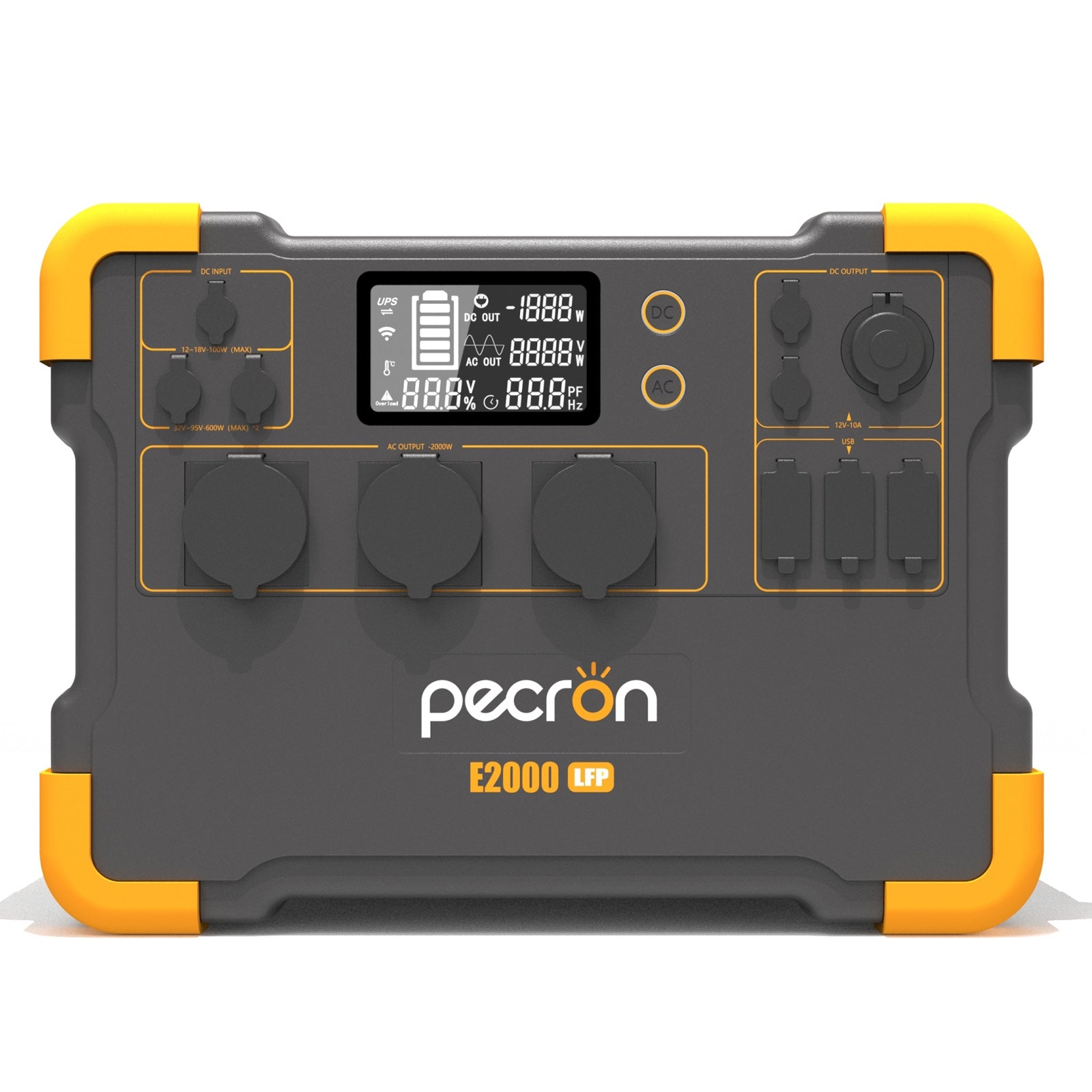 PECRON E2000LFP 230V Expandable Portable Power Station EU Version